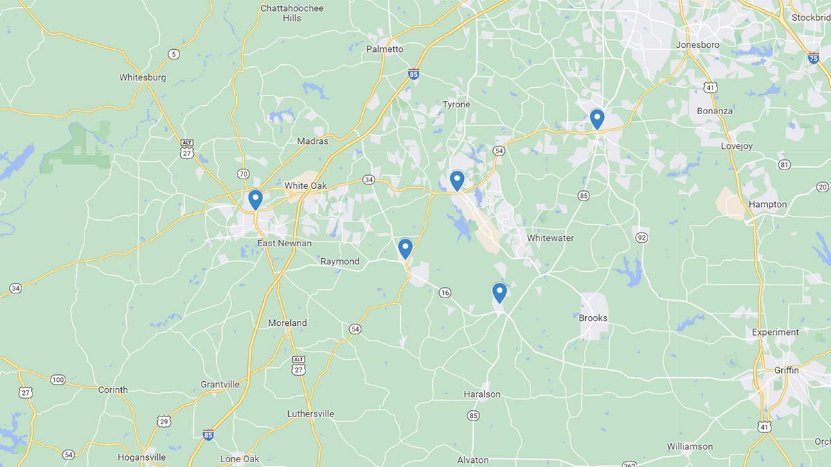 Service Areas